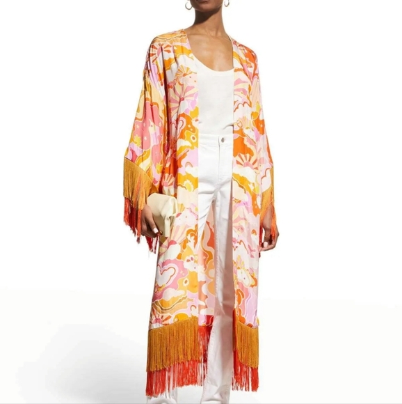 CeliaB Multicolor Patterned Robe - Picture 1 of 4
